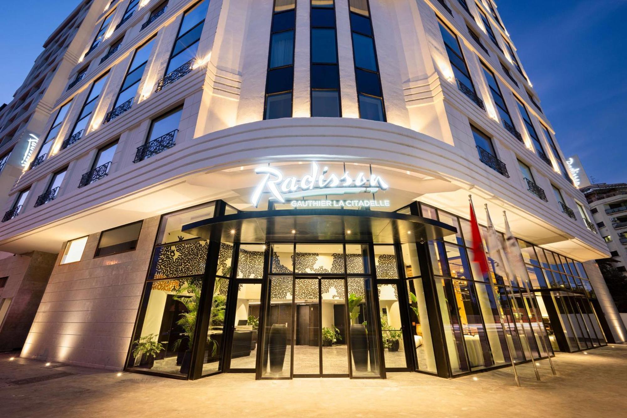 Radisson Hotel Casablanca Gauthier La Citadelle Exteriör bild